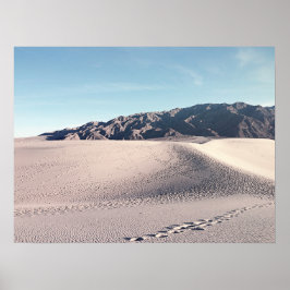 Poster Vintage Olhe Morte Vale Dunas do Vale da Morte