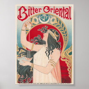 Poster vintage Oriental Amargo 1897
