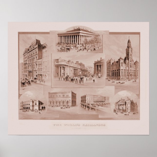 Póster Vintage Os Trocos Mundiais (Frente)