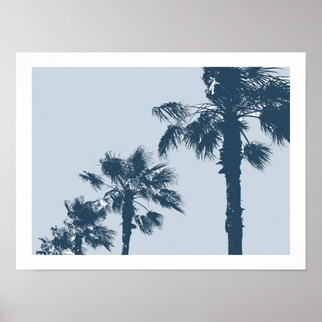Poster Vintage Palm Trees (Frente)