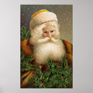 Póster Vintage Papai Noel 11