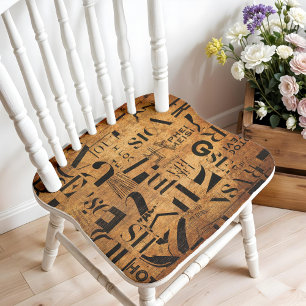 Poster vintage para papel de dissociação e colagem