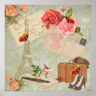 Poster Vintage Paris