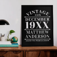 Vintage personalizada envelhecida em perfeição