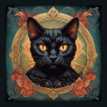 Poster Vintage Pop Art Louis Wain Retro Style Cat<br><div class="desc">Vintage Pop Art Louis Wain Retro Style Cat</div>