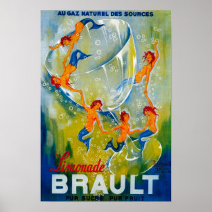 Poster Vintage PosterEurope de Limonade Brault