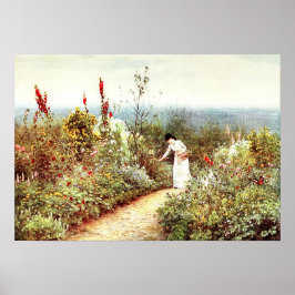 Poster Vintage Posto Victoriano Antiquado 1916 de Belas A