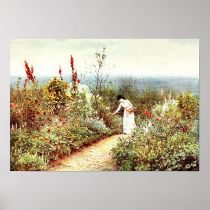 Poster Vintage Posto Victoriano Antiquado 1916 de Belas A