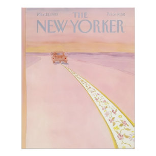 Póster Vintage, Preppy Coquette Girl Poster brilhante