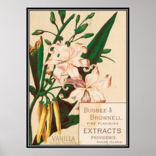 Póster Vintage: propaganda da comida -