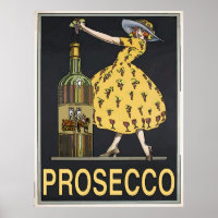 Vintage Prosecco Wine Maid