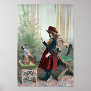 Poster Vintage Pug