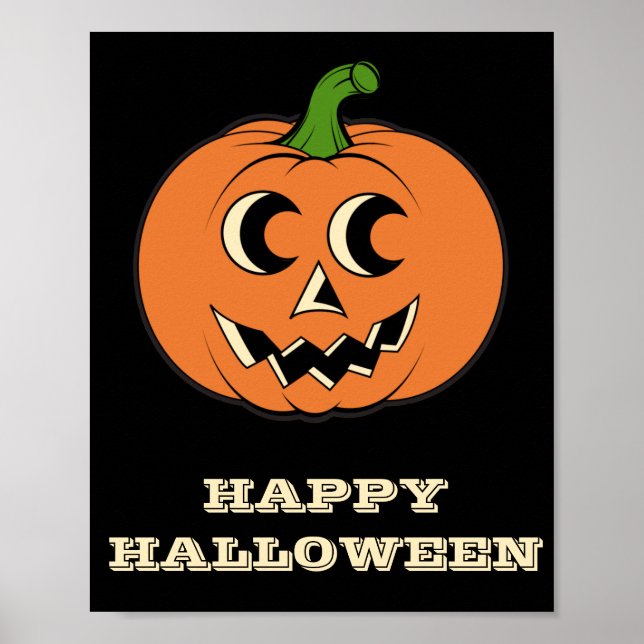 Poster Vintage Pumpkin (Frente)