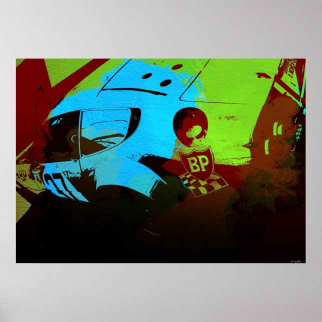 Poster Vintage Racing Art (Frente)