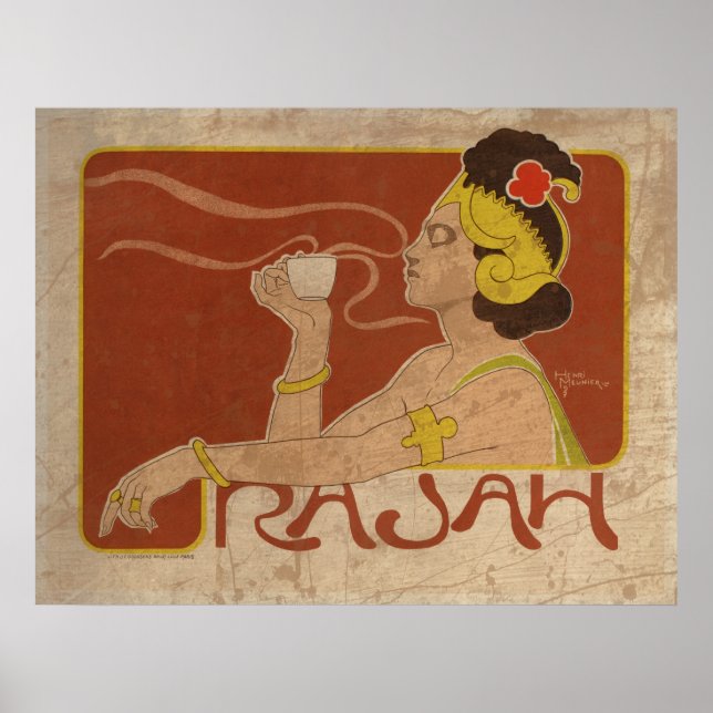 Poster Vintage Rajah (Frente)