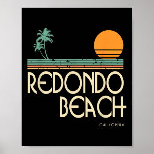 Poster Vintage Redondo Beach California