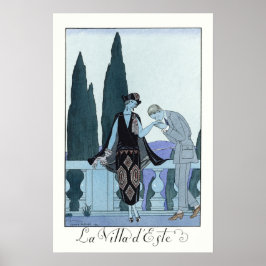 Poster Vintage - Retrato Romântico