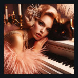 Poster Vintage retro glamour art deco<br><div class="desc">Se você não encontrou um produto que você quer com meu design na nossa loja, fique livre para entrar em contato comigo e eu o criarei para você. Agradeço a vossa atenção para o nosso compro. designs fazeres é o nosso grande amor! E ficaremos felizes em fazer sua vida mais...</div>