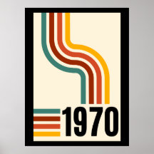 poster vintage Retroativo 1970