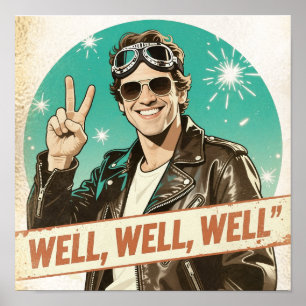 Poster Vintage Rock & Roll Bem Bem Bem
