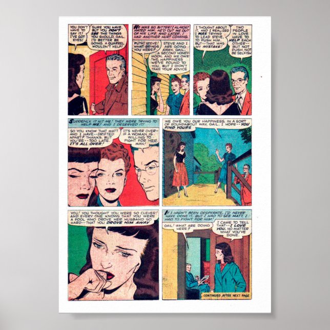 Poster Vintage Romance (Frente)