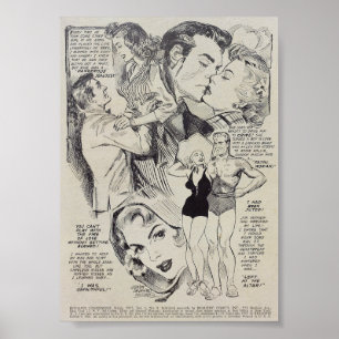 Poster Vintage Romance