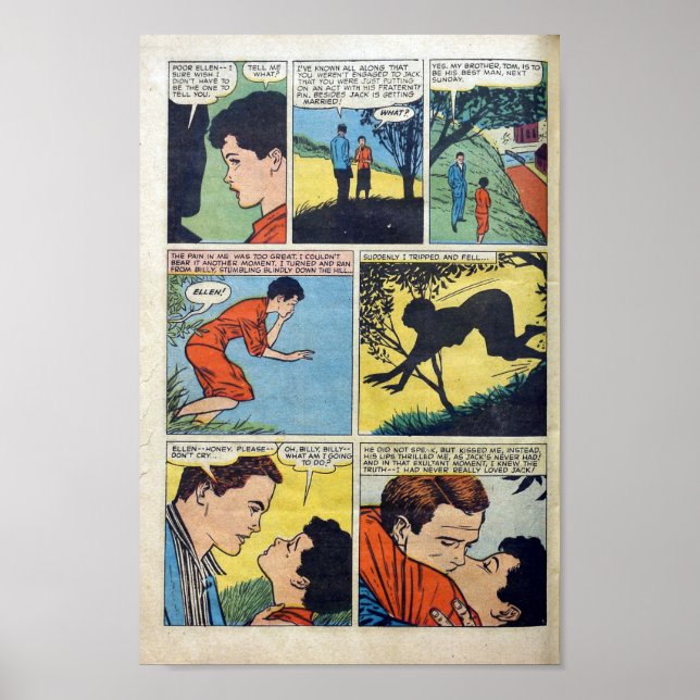 Poster Vintage Romance (Frente)