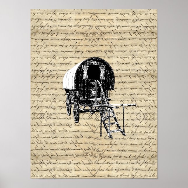 Póster Vintage Romany Gypsy (Frente)