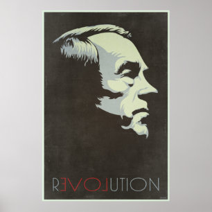 Poster vintage Ron Paul Revolution