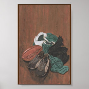 Poster Vintage Rugby