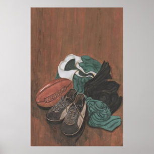 Poster Vintage Rugby