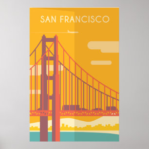 Póster Vintage San Francisco