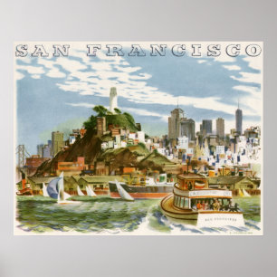 Póster Vintage San Francisco