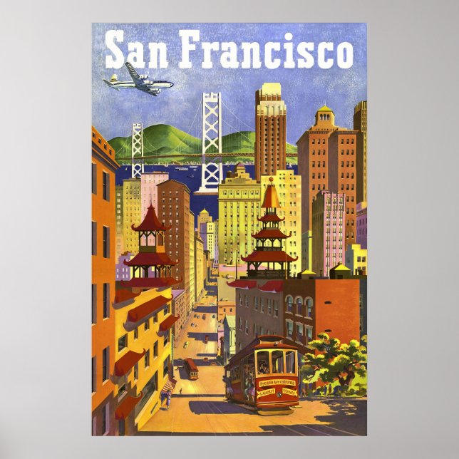 Poster Vintage San Francisco (Frente)