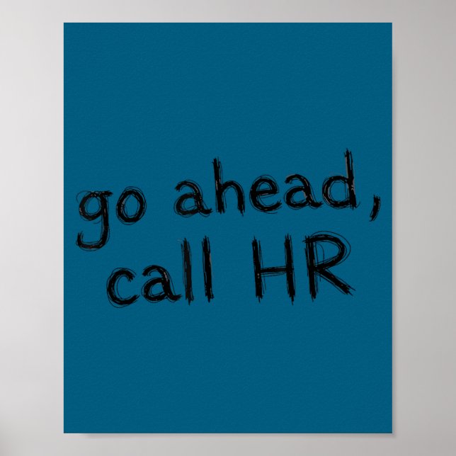Poster Vintage Sarcastic Retro Hr Violation Christmas Off (Frente)
