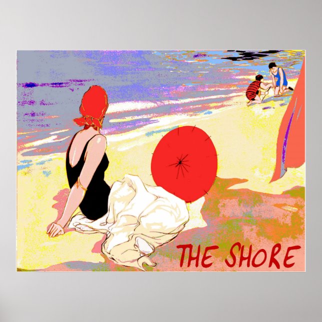 Poster Vintage Shore (Frente)