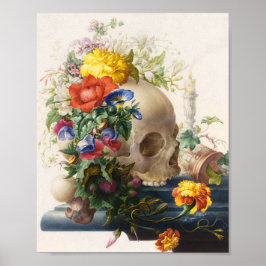 Poster Vintage Skull