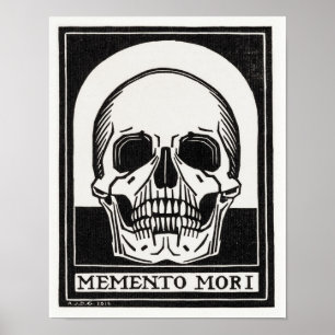 Poster Vintage Skull