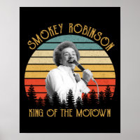 Vintage Smokey Robinson O Rei De Motown