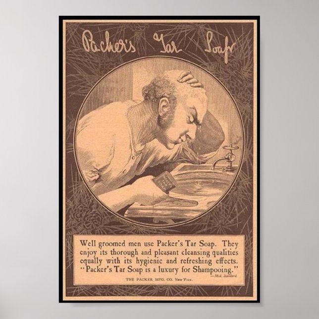 Póster Vintage Soap Ad (Frente)