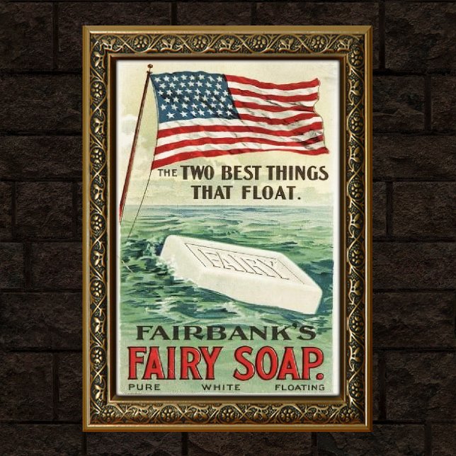 Poster Vintage Soap Product Advertising (Criador carregado)