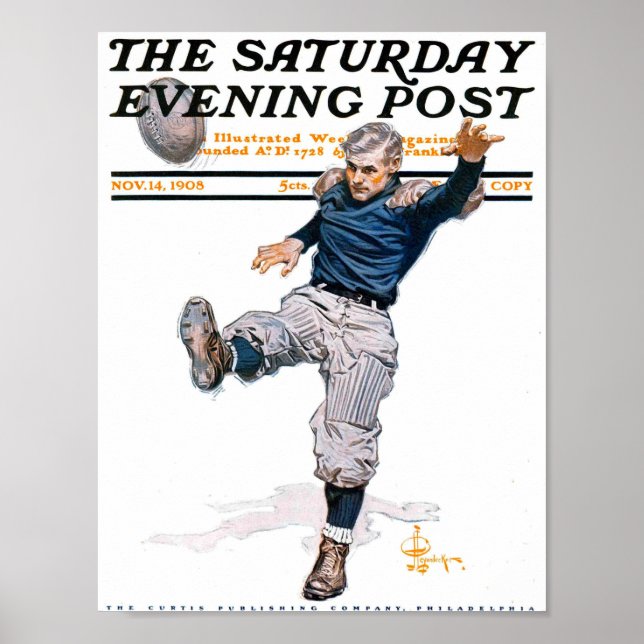 Poster Vintage Sports American (Frente)