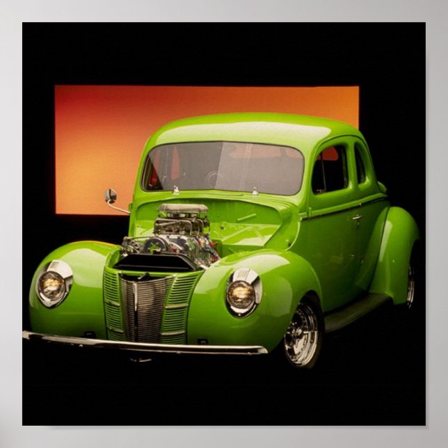 Poster Vintage Street Rod (Frente)