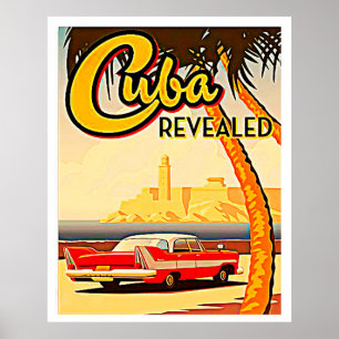 Poster Vintage Style Cuba