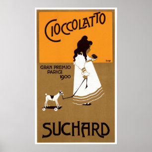 Poster Vintage Suchard Cioccolatto