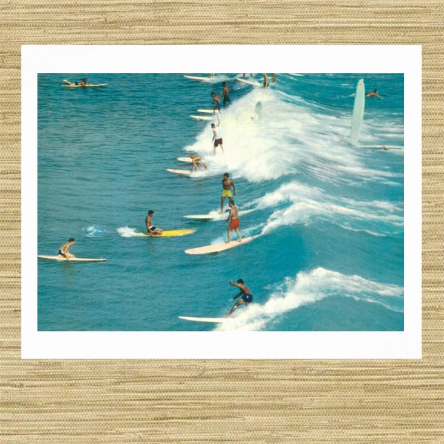 Poster Vintage surfing, Florida, 1960 (Criador carregado)