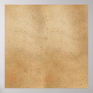 Poster Vintage Tan Grunge - Papel Imperativo