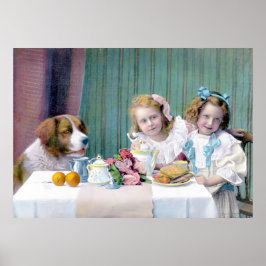 Poster Vintage Tea Party