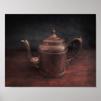 Poster Vintage Teapot Print