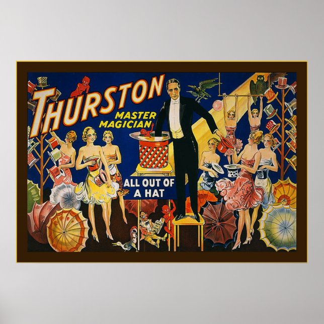 Poster Vintage Thurston, Master Maggie (Frente)